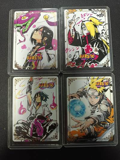 天玑星卡拍第169期《2.5周四截拍》持续收拍收评中 满赠卡需备注 - 火影忍者 金属卡 四张