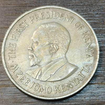 【铜匠收藏】★第147★散币专场 不寄存，30包邮。不满30元，支付5元运费。《接受代拍 代送NGC评级》 100【无寄存】肯尼亚1971年1先令