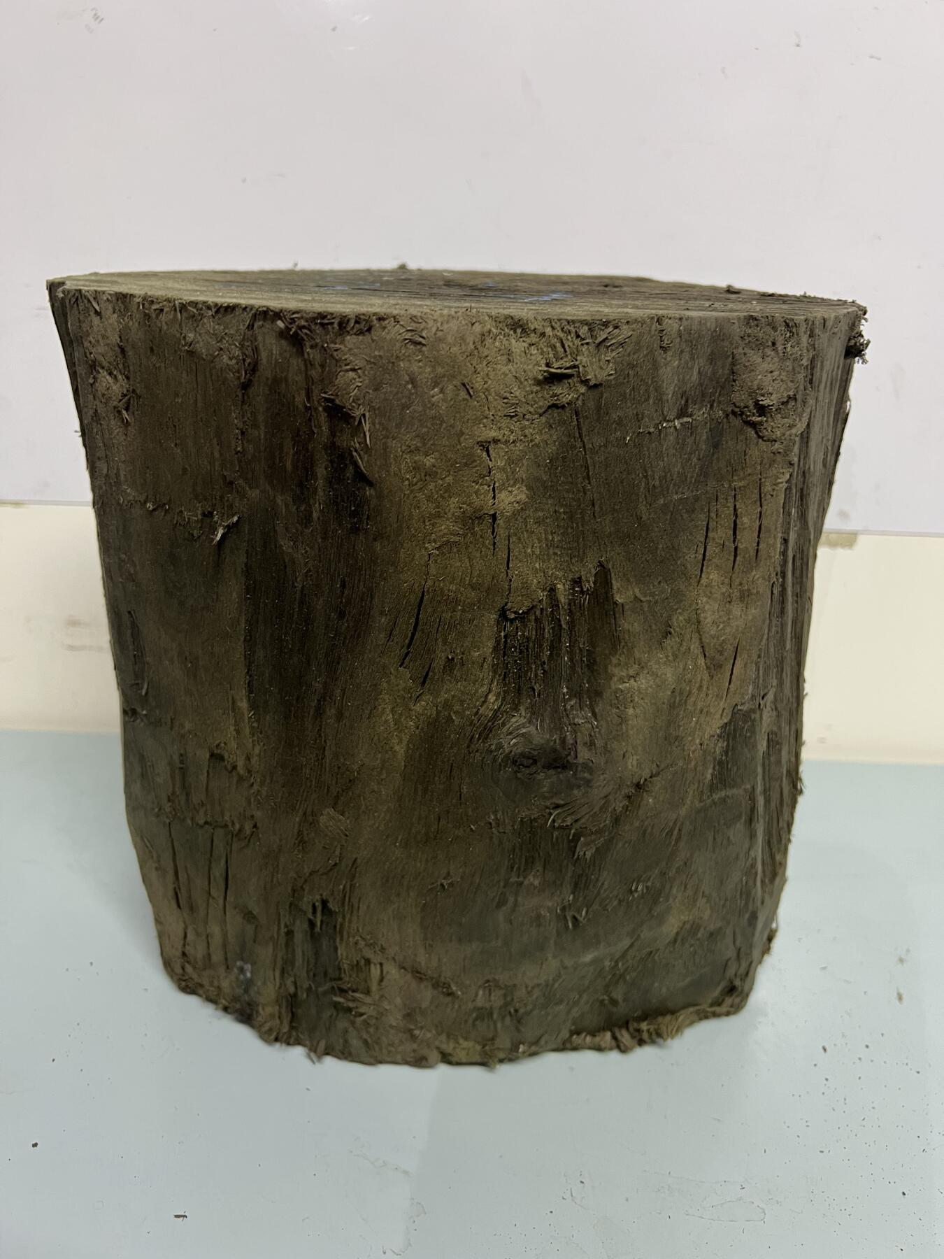 零元拍：满金丝祖母绿级别 阴沉木 金丝楠墩子老料 做凳子 做茶台  满肉满金丝 果香满满 尺寸：23.5/22/23CM。8.5公斤。