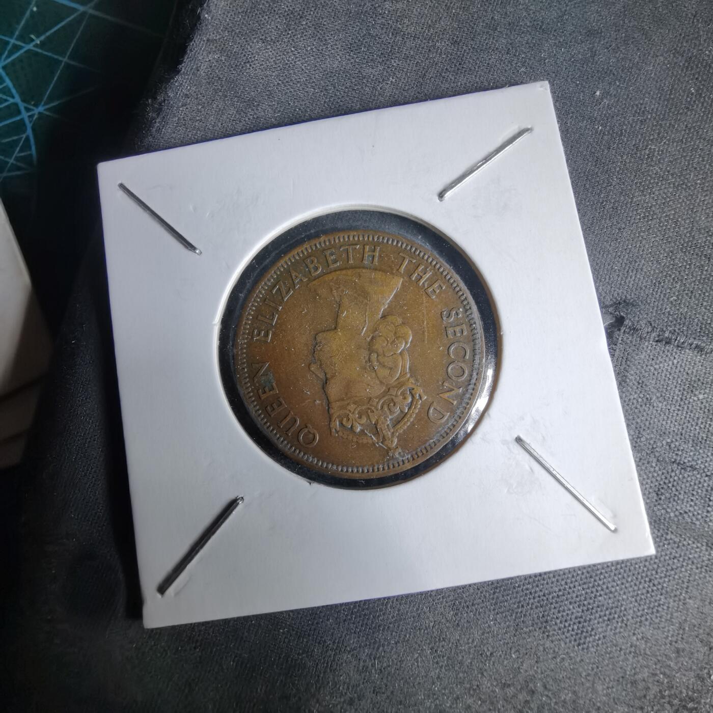 沼泽如烟--第987场 塞浦路斯1955年5米利姆