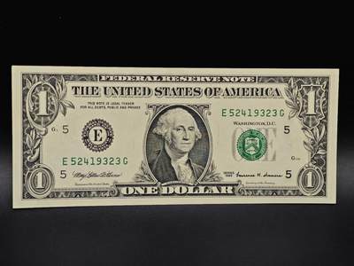 【淘币小摊】实时拍第八百六十五拍   纸币场    年前最后一周之前预留预留8号9号全部发出请更换最新收货地址不方便收货的请勿参拍或者顺丰到付 - 美国一美元纸币
