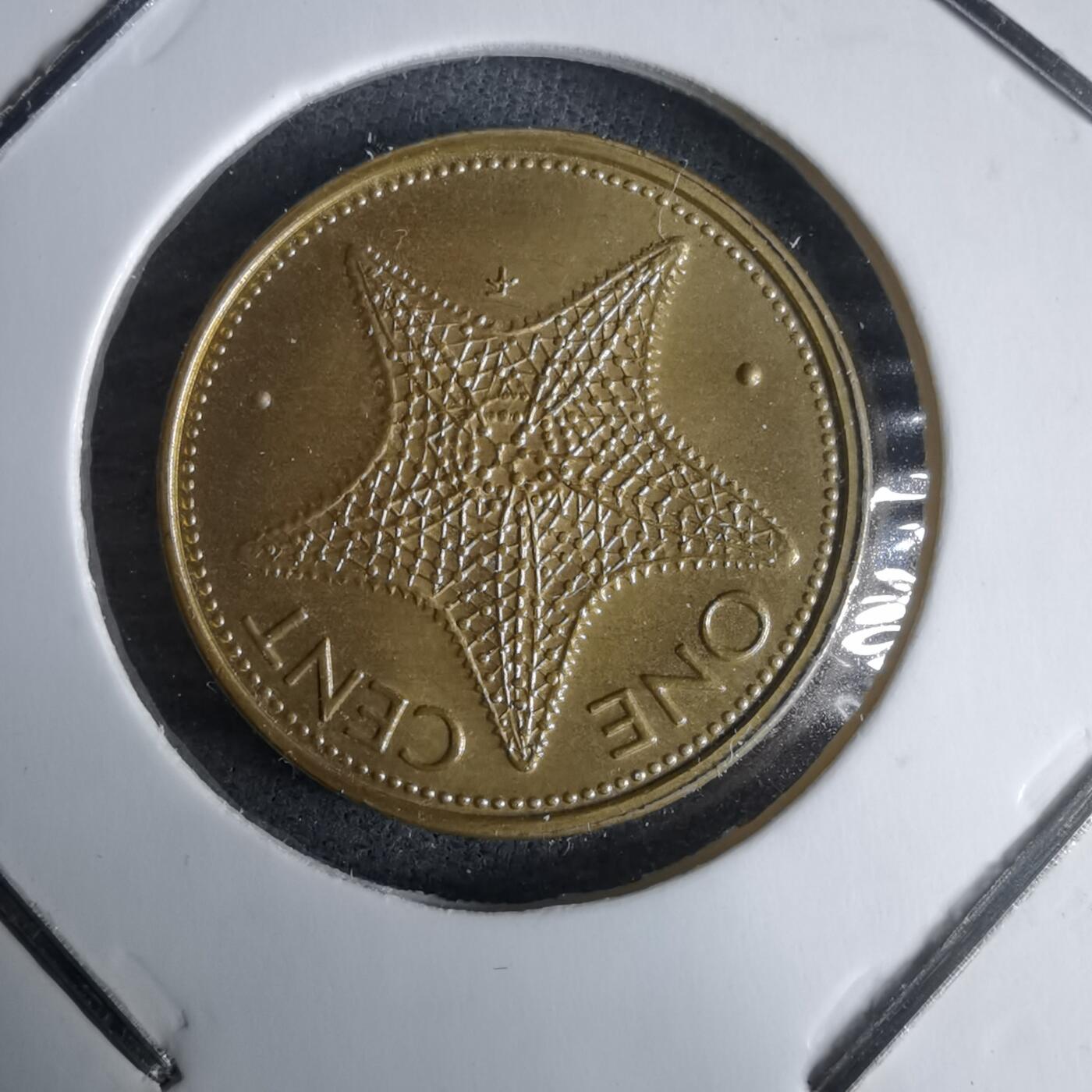 沼泽如烟--第987场 巴哈马1977年一分