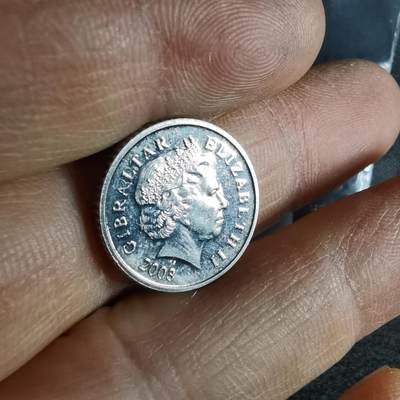 沼泽如烟--第987场 - 直布罗陀2003年5便士