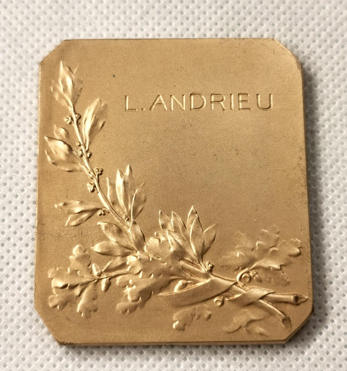 甄臻铺-世界币章拍卖（第49期）精品场拍品征集中，送拍享返佣金等优惠多多 法国海马戎装玛丽安娜大铜章 大师H.Dubois作品 海马女神头盔 经典戎装女神。44mm*50.8mm，重57.8g，边铭丰饶角bronze，品相精美厚重