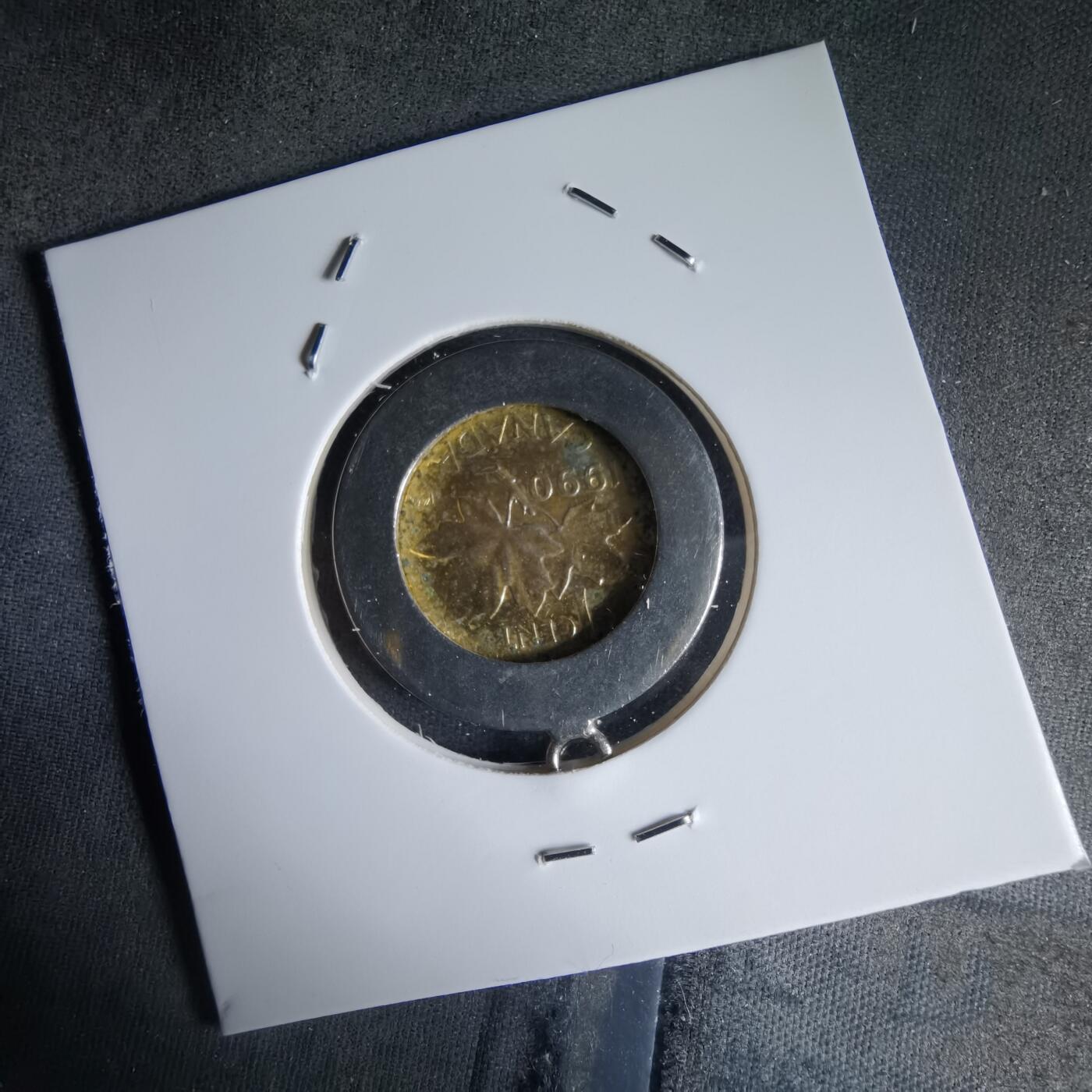 沼泽如烟--第988场 加拿大1990年一分代币