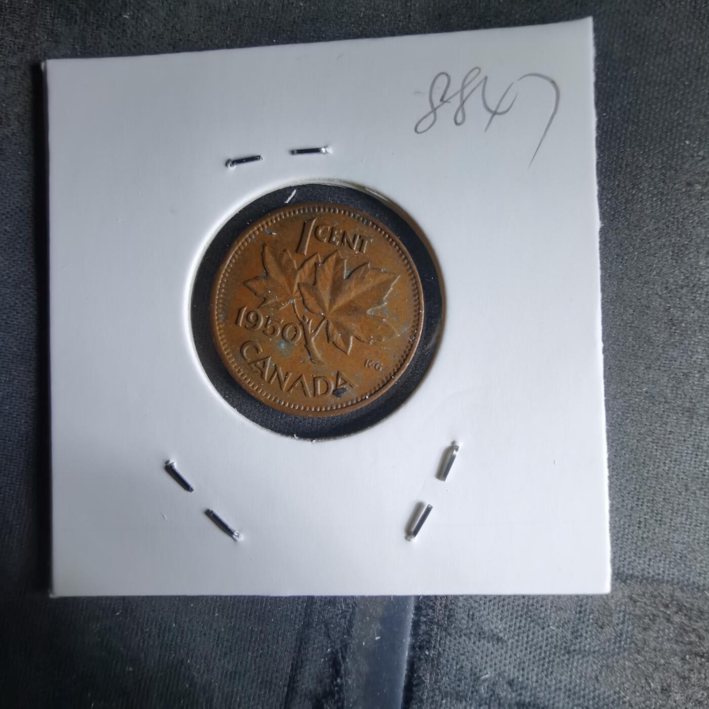 沼泽如烟--第988场 加拿大1950年一分