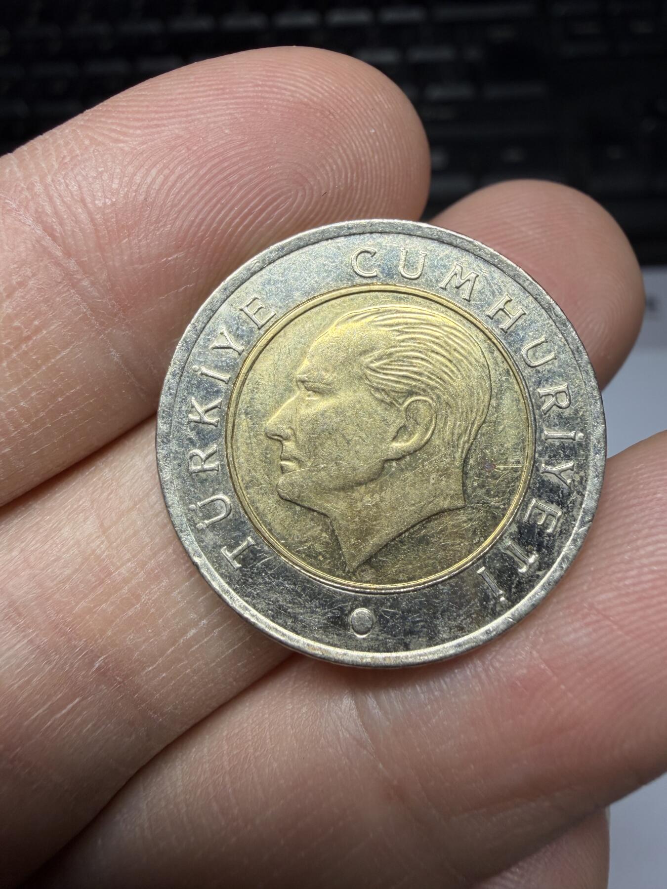 2025年集古藏今外币拍卖第二期-第5场—（总第305拍），可以寄存60天，满160元包邮。 2009年土耳其50库鲁