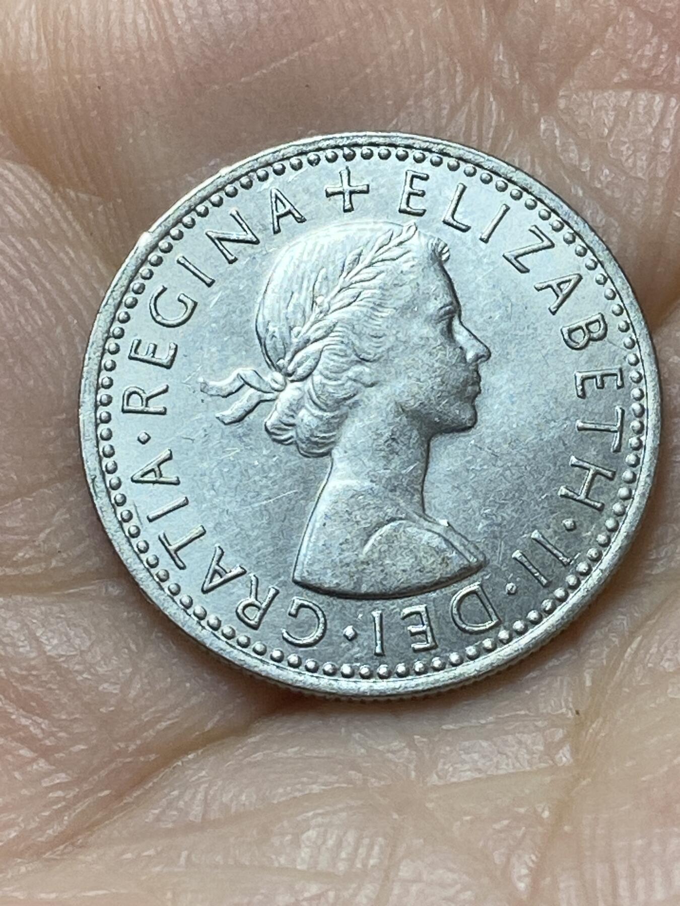 2026年第二十场(总第一百八十九场）外国好品散币场(免佣金) 英国🇬🇧1967年6便士(伊丽莎白二世青年桂冠第二版，普制币关门年)