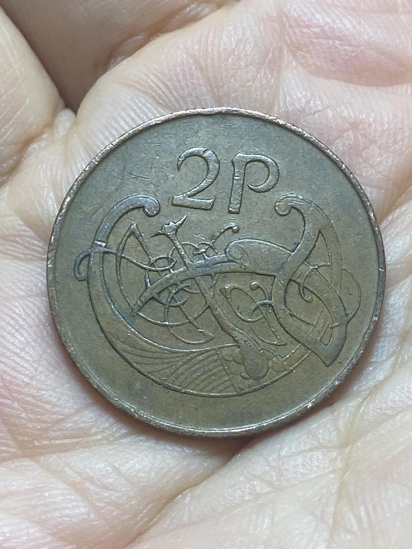 2026年第二十场(总第一百八十九场）外国好品散币场(免佣金) 爱尔兰🇮🇪1971年2便士(共和国时期第二套第一版，青铜材质无磁版，首发年)