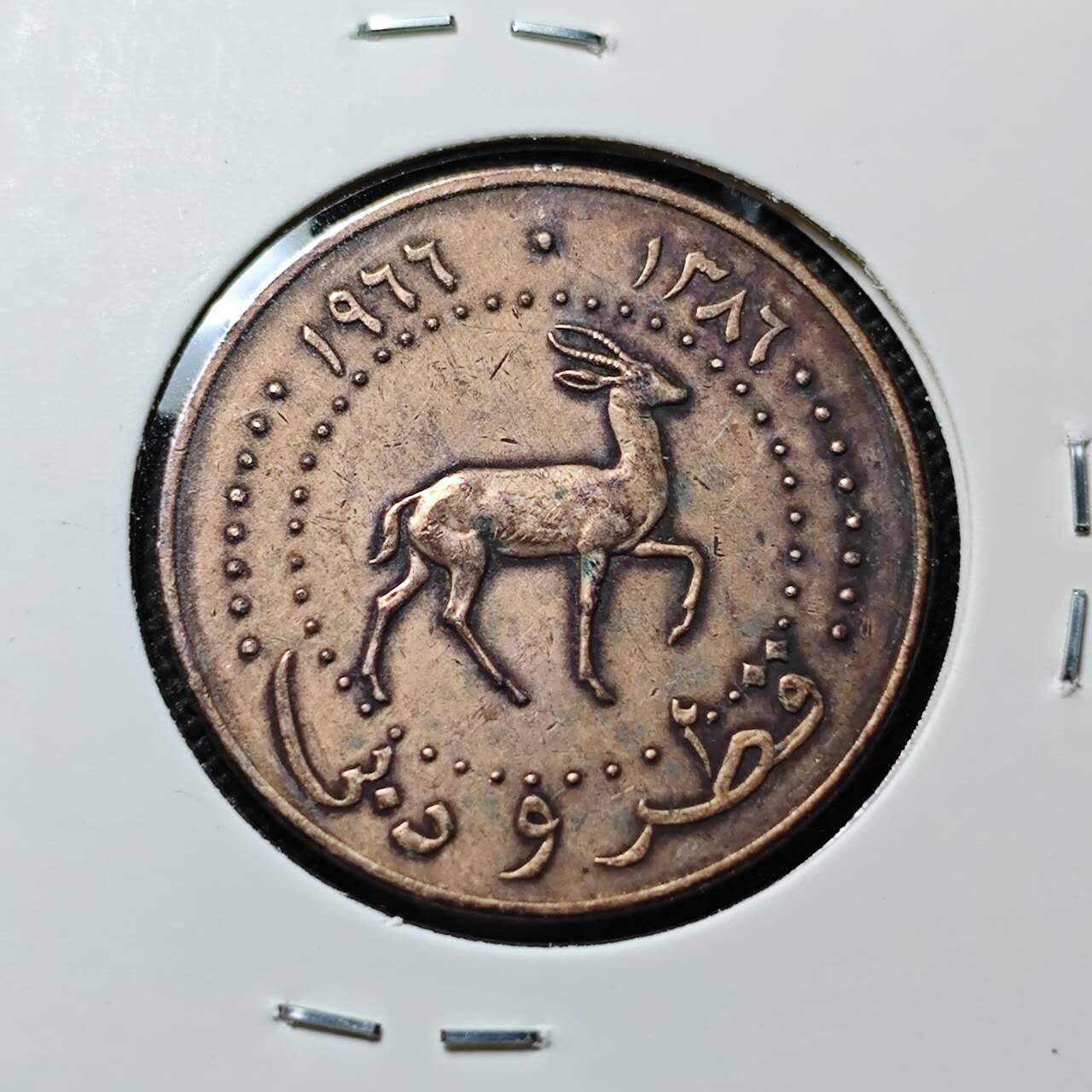 KK钱币收藏小铺  第394期  2月预留时间 周末发货  卡塔尔和迪拜10迪拉姆