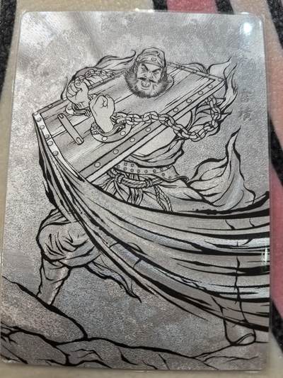 丫丫卡拍28期（2月8日22：00截拍） - 【99编线稿】张建东水浒第二弹《插翅虎·雷横》☆编号随机