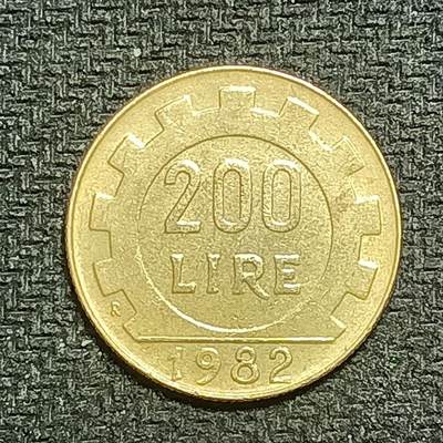 逸泉钱币2026B第十场世界钱币纪念币专场B1231-1615 - 1250意大利200里拉