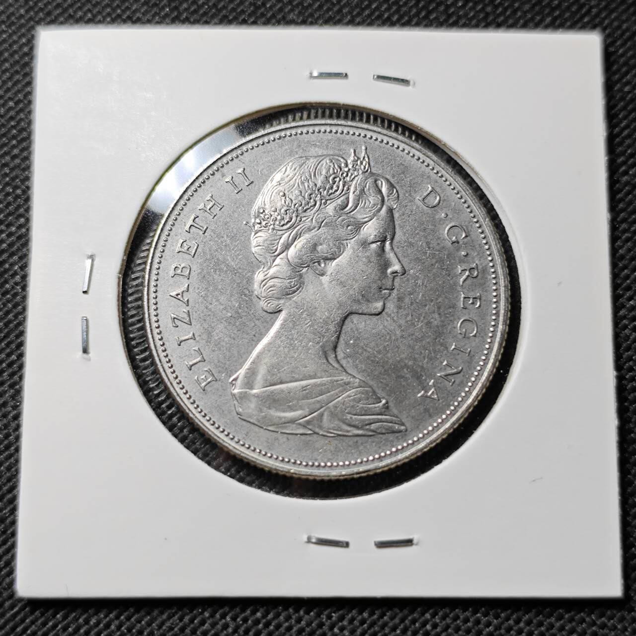 KK钱币收藏小铺  第394期  2月预留时间 周末发货  1968加拿大1元