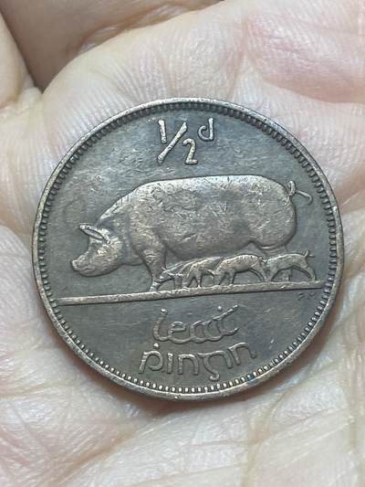 2026年第二十场(总第一百八十九场）外国好品散币场(免佣金) - 爱尔兰🇮🇪1942年1/2便士(共和国时期第一套)
