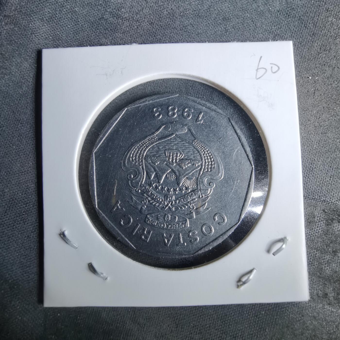 沼泽如烟--第989场 哥斯达黎加1983年20科朗