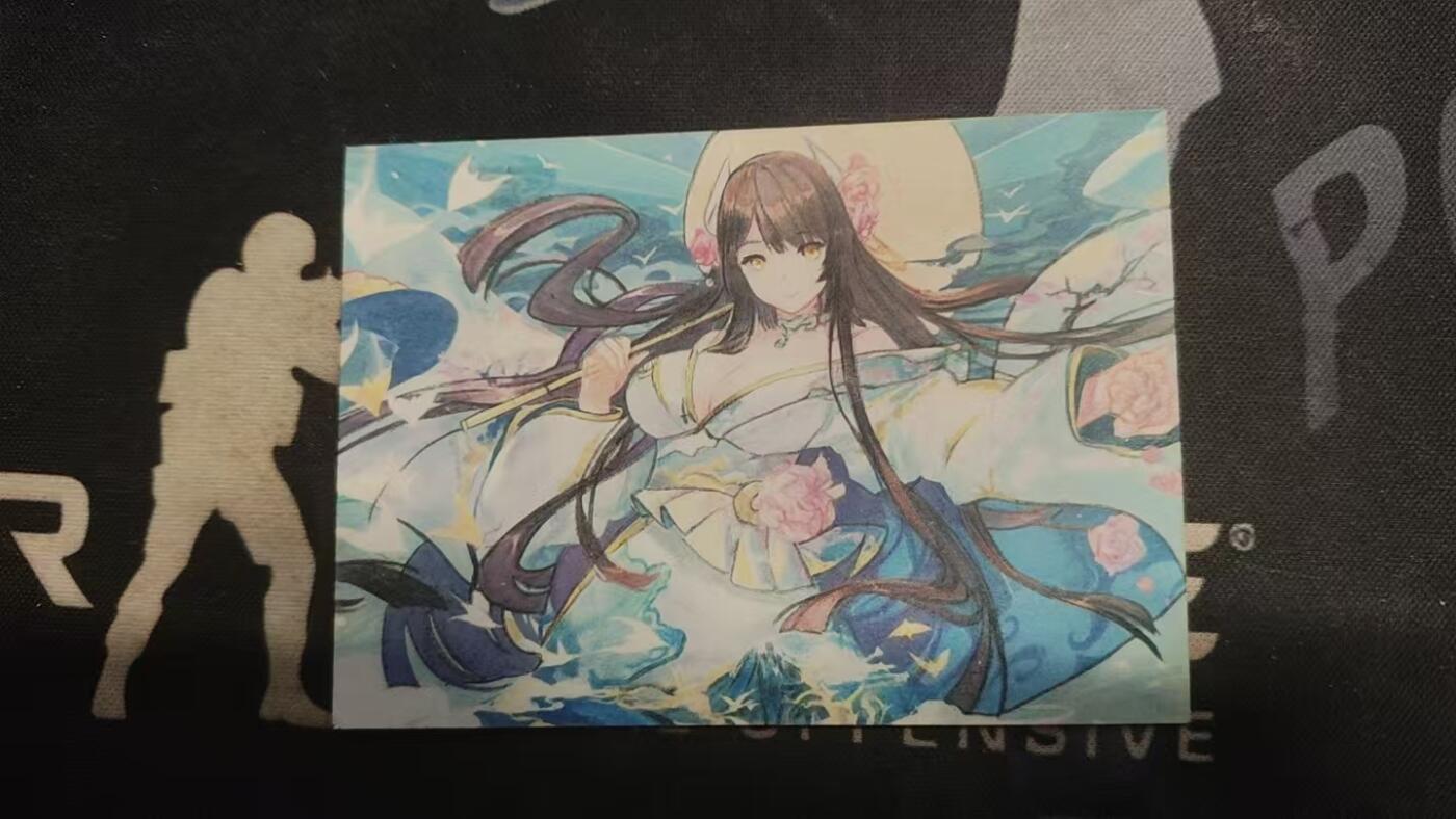 智绘工作室--精品手绘--顶流HIT画师：霜--1/1--国风美女