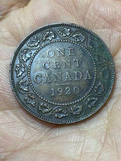 2026年第二十场(总第一百八十九场）外国好品散币场(免佣金) - 少见年份好品–加拿大🇨🇦1920年1分(乔治五世第二版关门年)