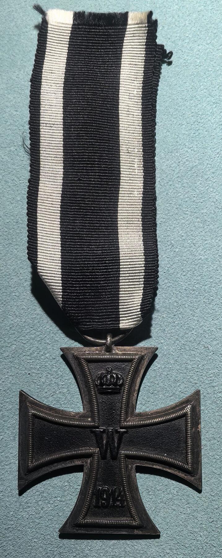 盛世勋华——号角文化勋章邮票专场拍卖第304期 德国（一战）二级铁十字勋章 带厂标