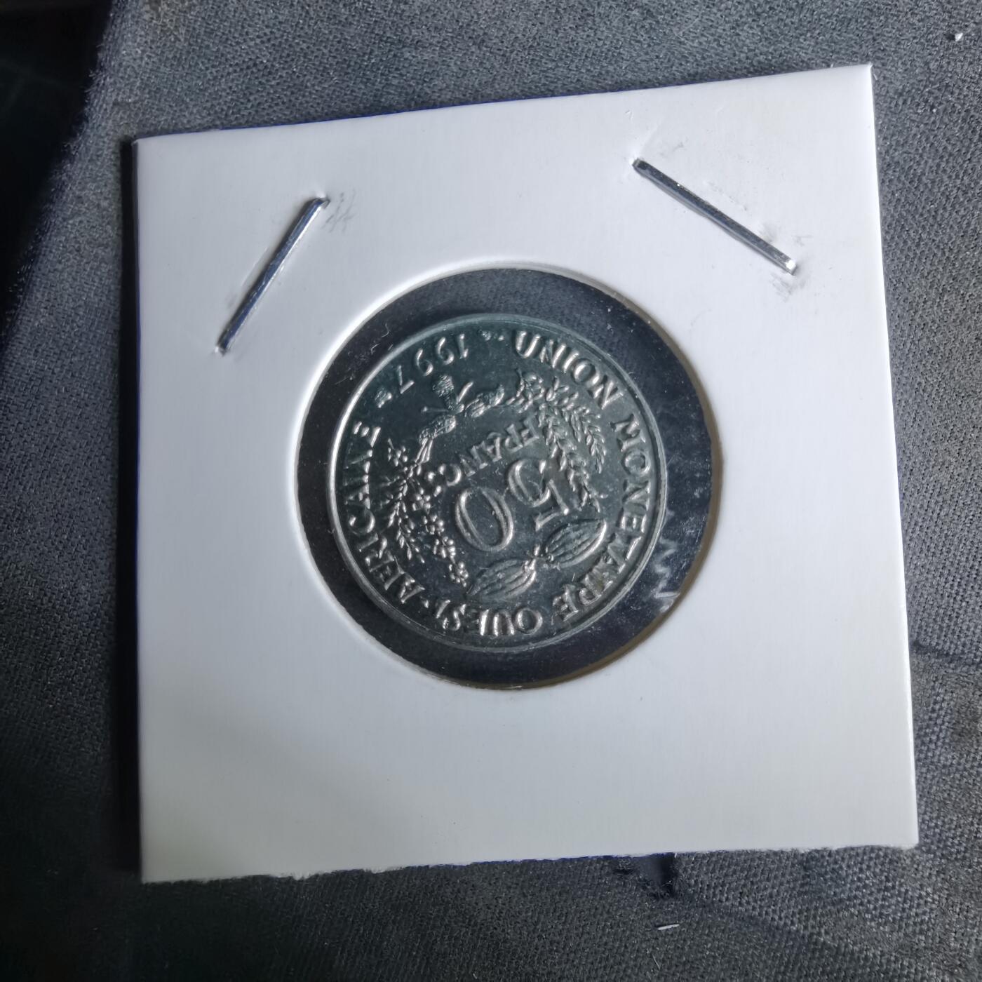 沼泽如烟--第989场 西非1997年50法郎