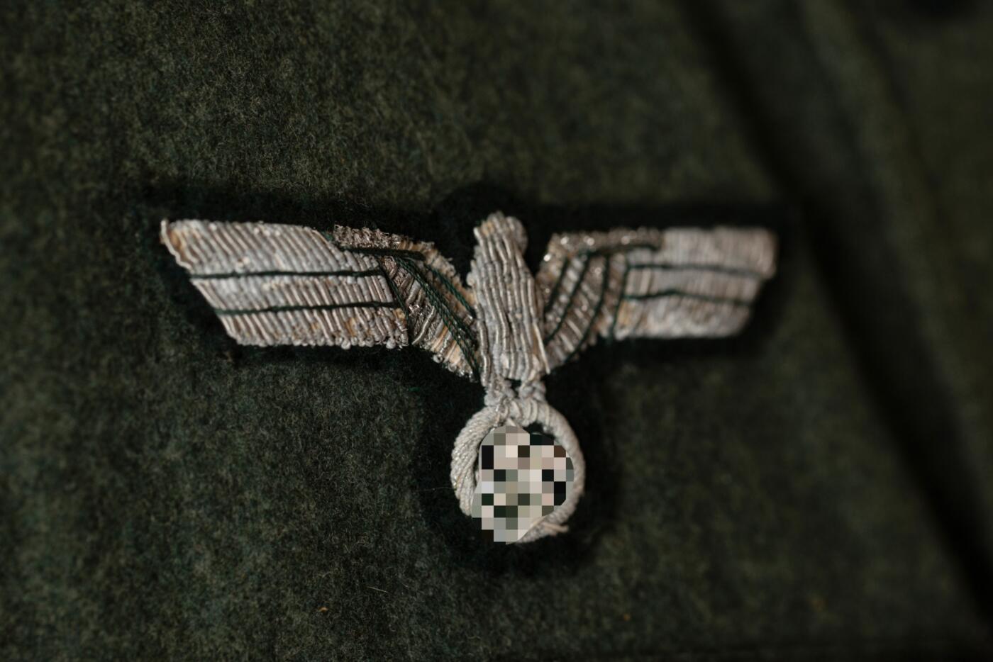 欢庆春节！戎马世界章牌大赏第112期春节大拍  德专场 m36 山地兵中尉野战服  品相极其好 版型也很好看