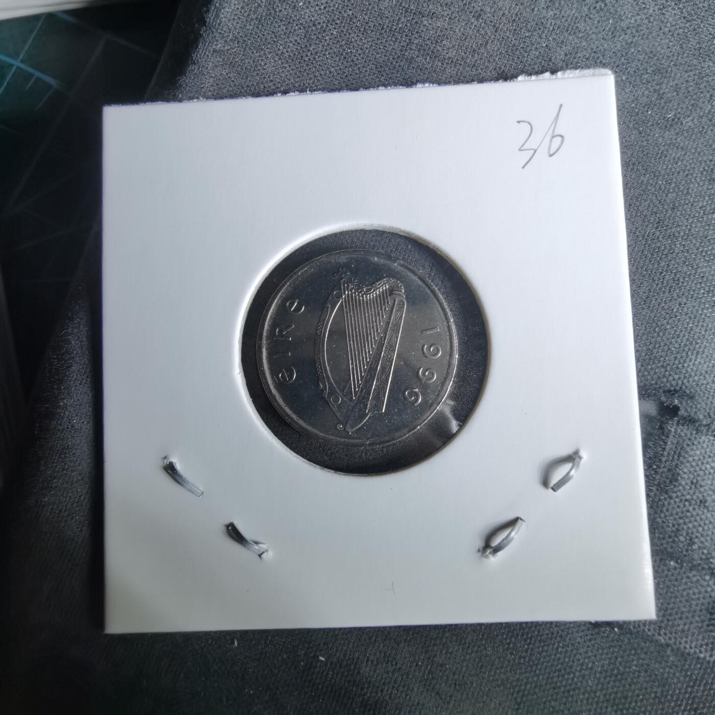 沼泽如烟--第989场 爱尔兰1996年5便士