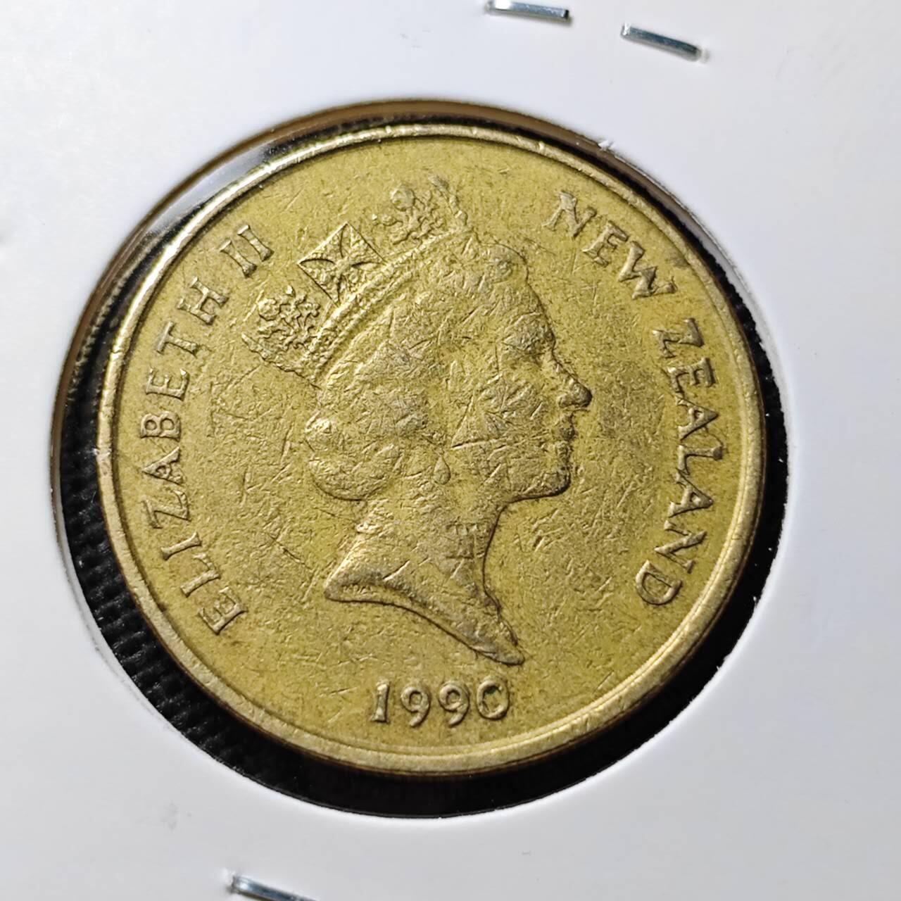 KK钱币收藏小铺  第394期  2月预留时间 周末发货  新西兰2元