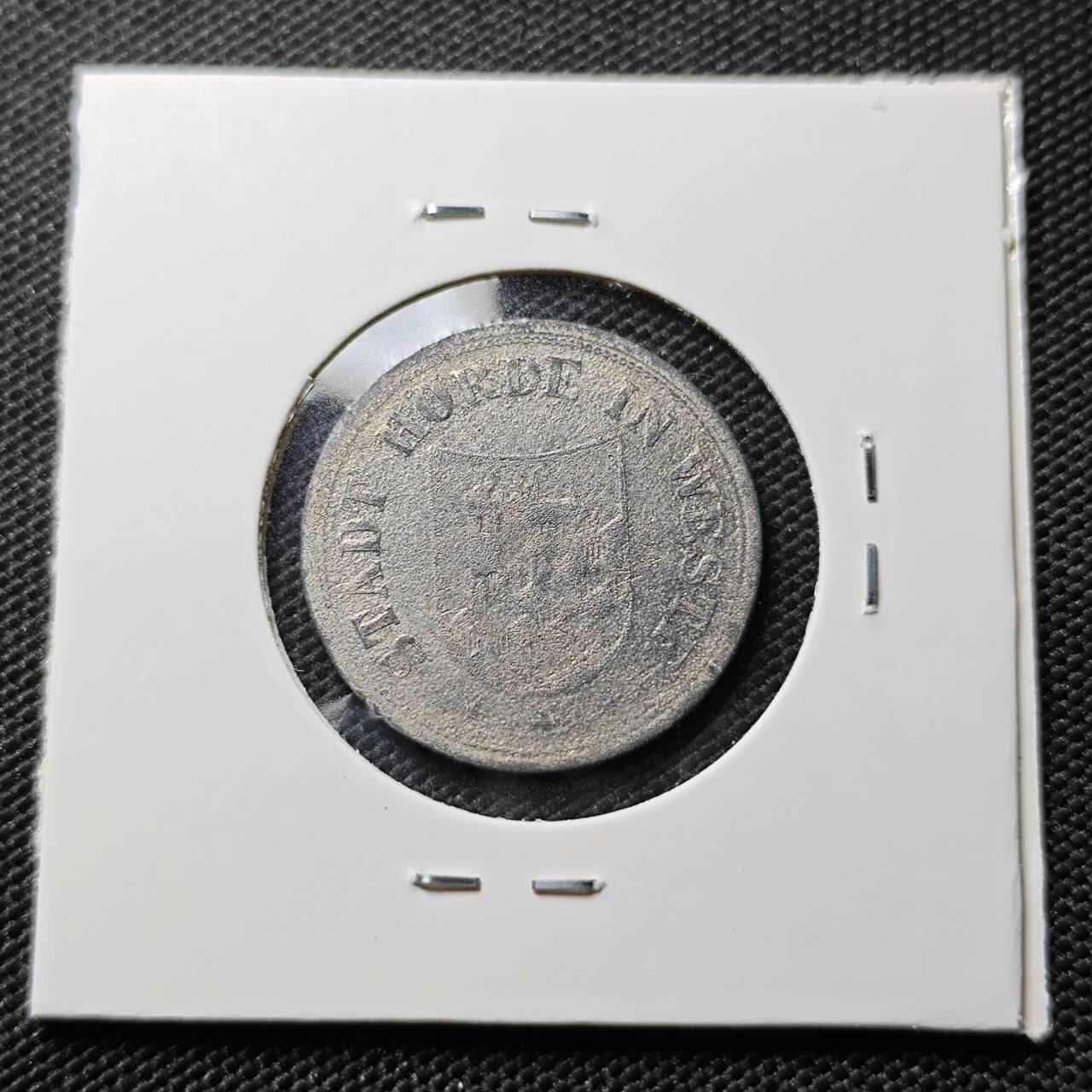 KK钱币收藏小铺  第394期  2月预留时间 周末发货  徳紧50芬尼