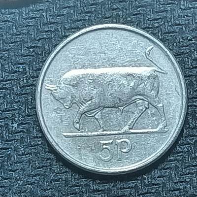 逸泉钱币2026B第十场世界钱币纪念币专场B1231-1615 - 1284爱尔兰5便士