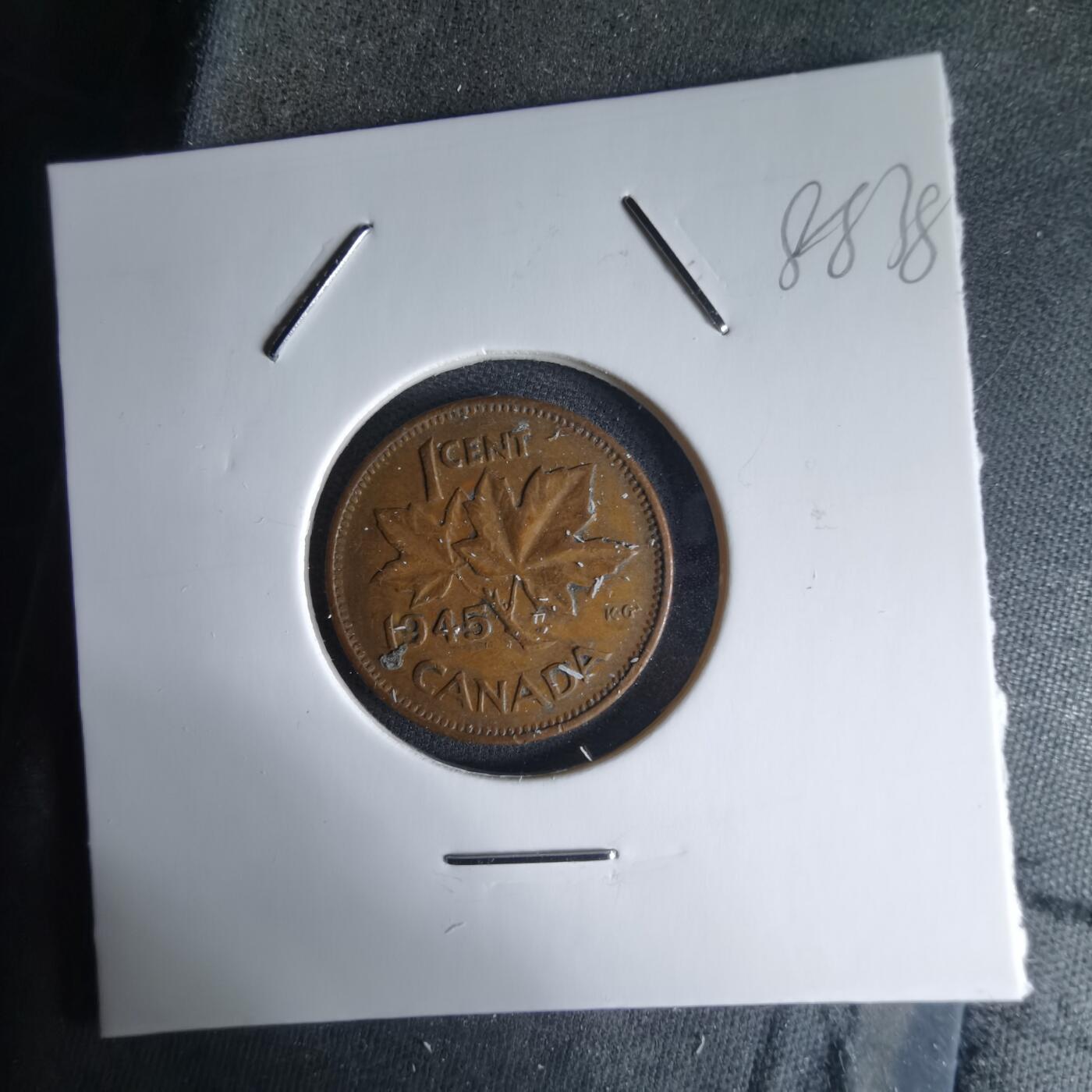 沼泽如烟--第988场 加拿大1945年一分