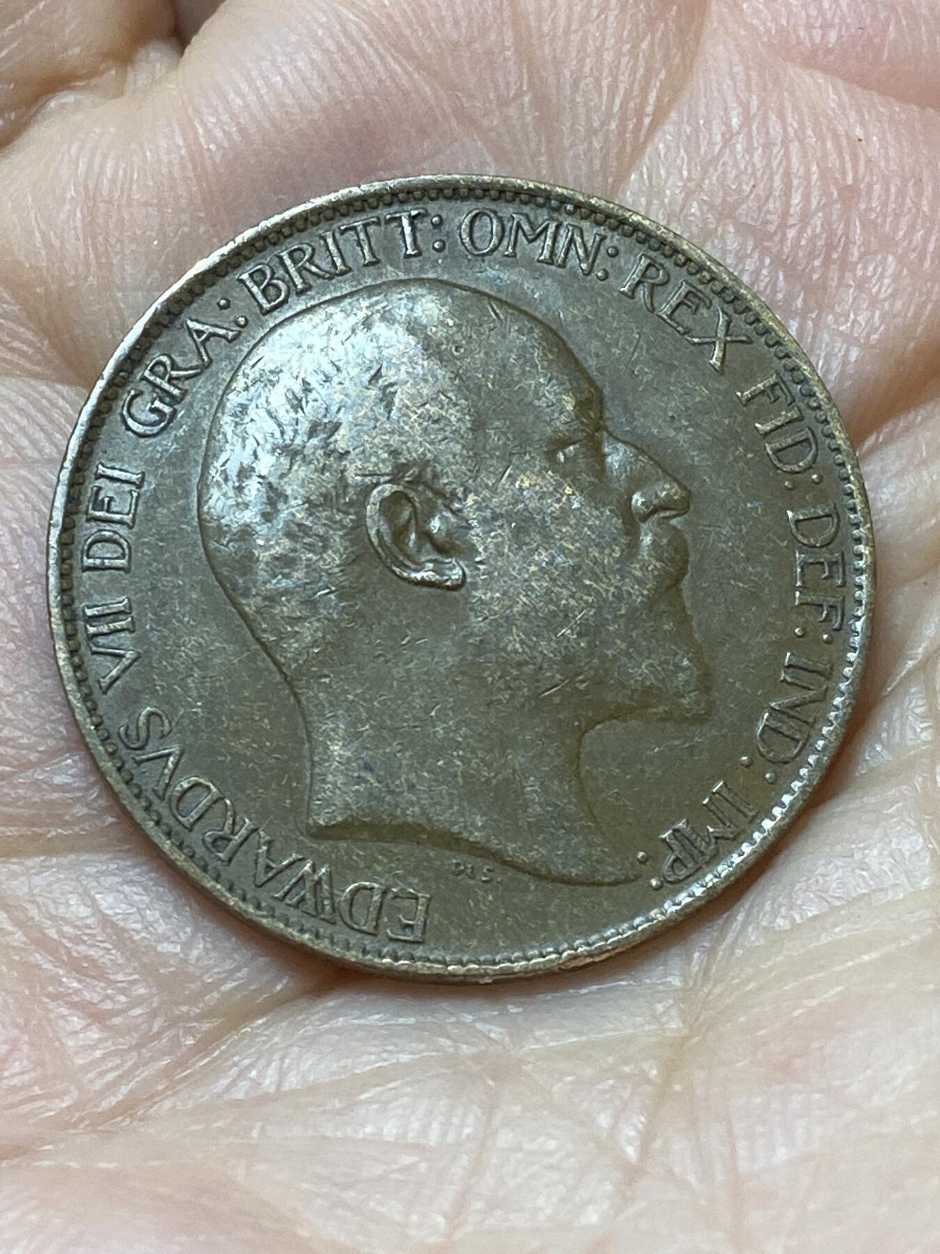 2026年第二十场(总第一百八十九场）外国好品散币场(免佣金) 英国🇬🇧1908年半便士(爱德华七世时期)