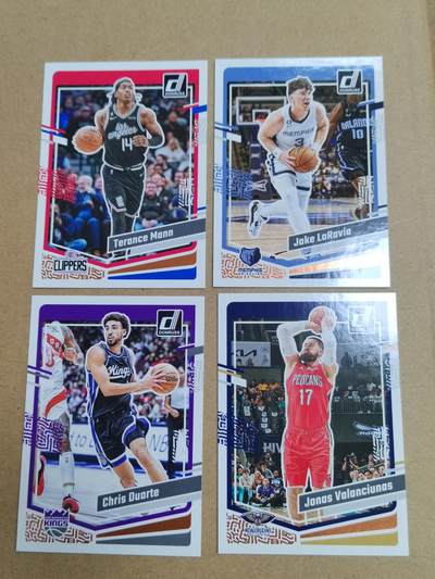 PCAI钱币 6-750  邮票邮品小专场 - 球星卡四张