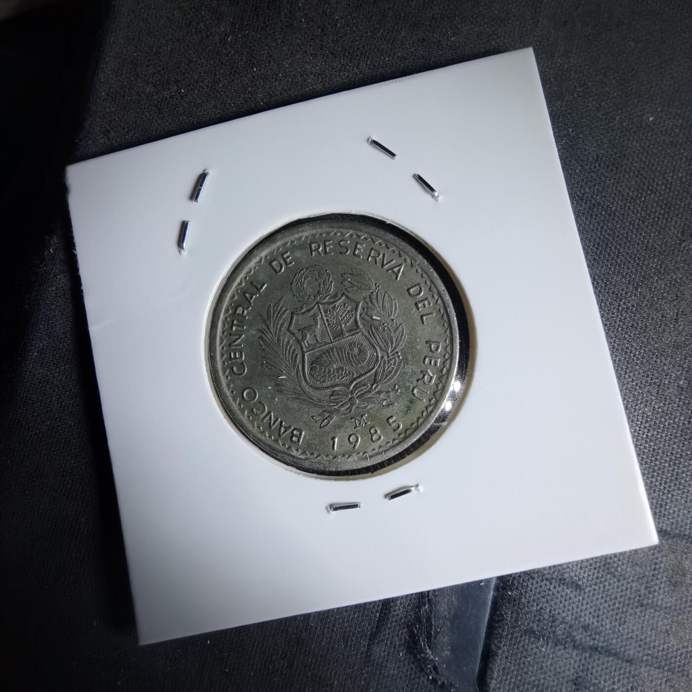 沼泽如烟--第988场 秘鲁1985年1印蒂