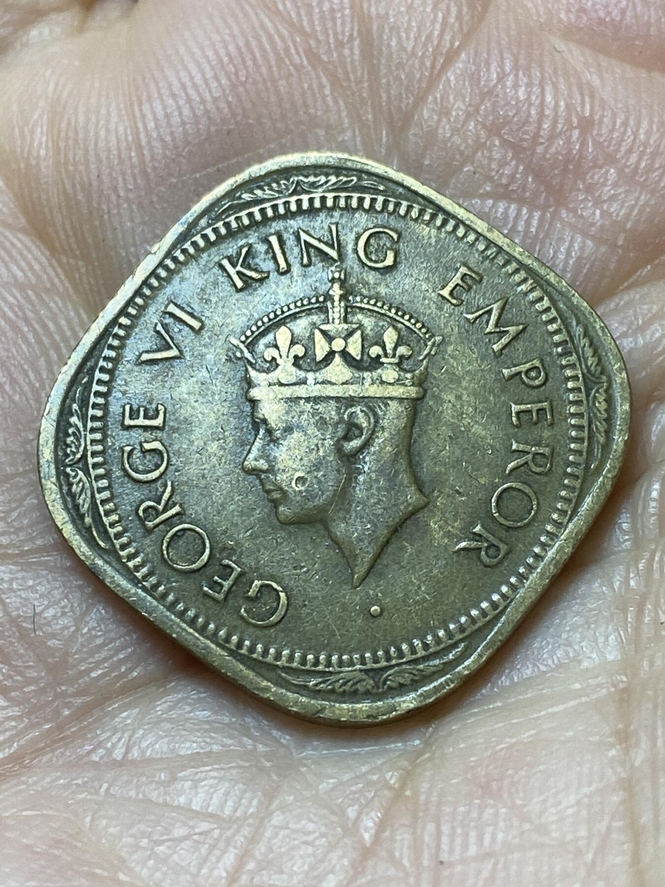 2026年第二十场(总第一百八十九场）外国好品散币场(免佣金) 英属印度1945单年份2安娜(乔治六世第四版)