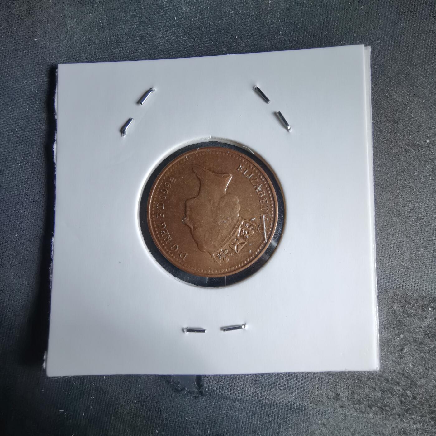 沼泽如烟--第988场 英国1994年1便士