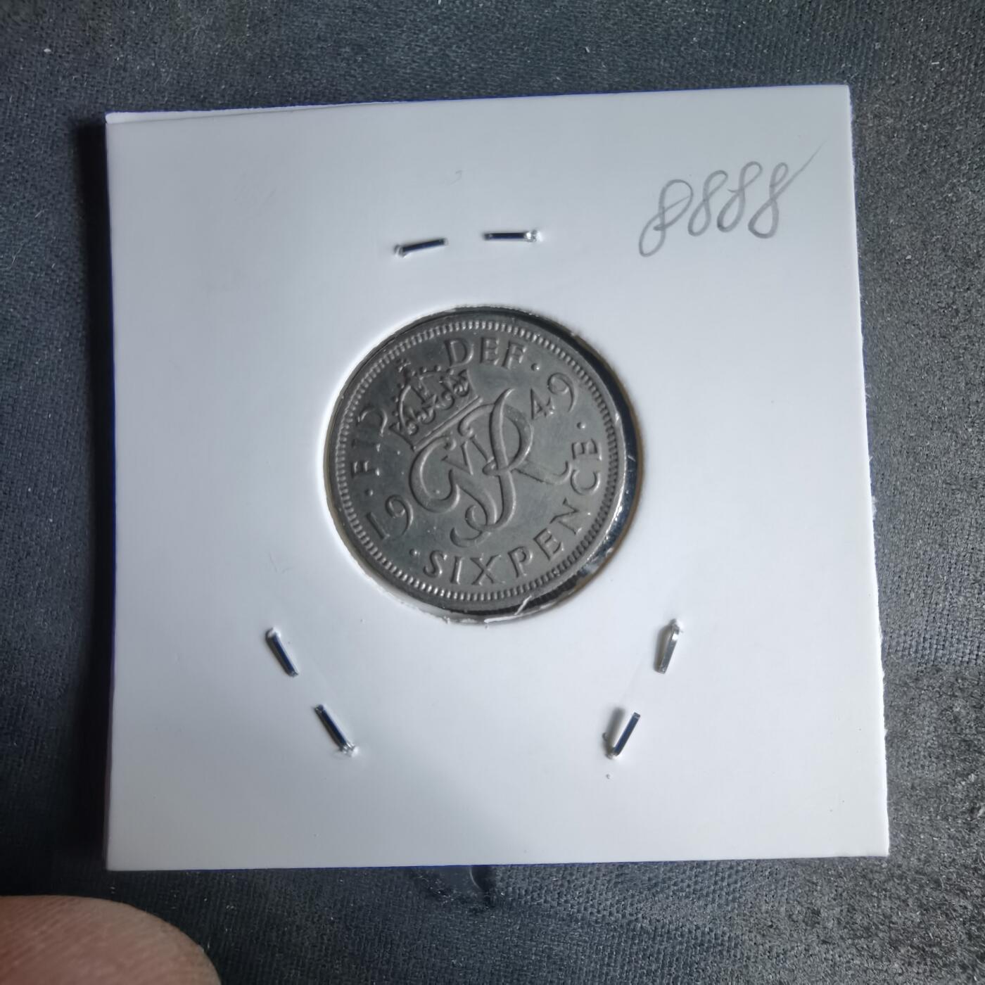 沼泽如烟--第988场 英国1949年6便士