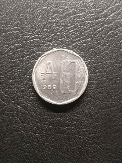 荟藏特别场次第一期——“社长的钢镚堆” - 阿根廷1989年1奥斯特拉尔 铝制