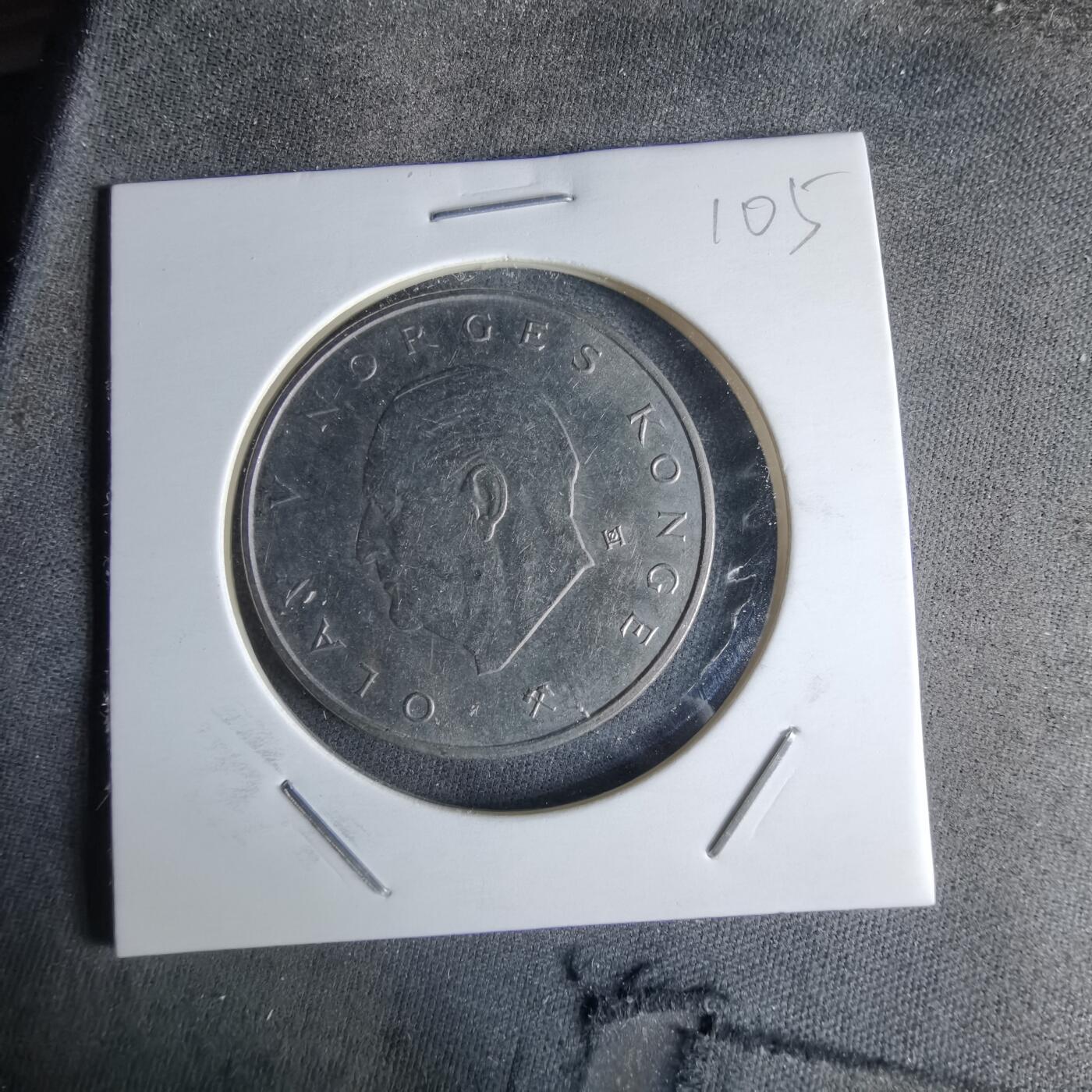 沼泽如烟--第989场 挪威1982年5克朗