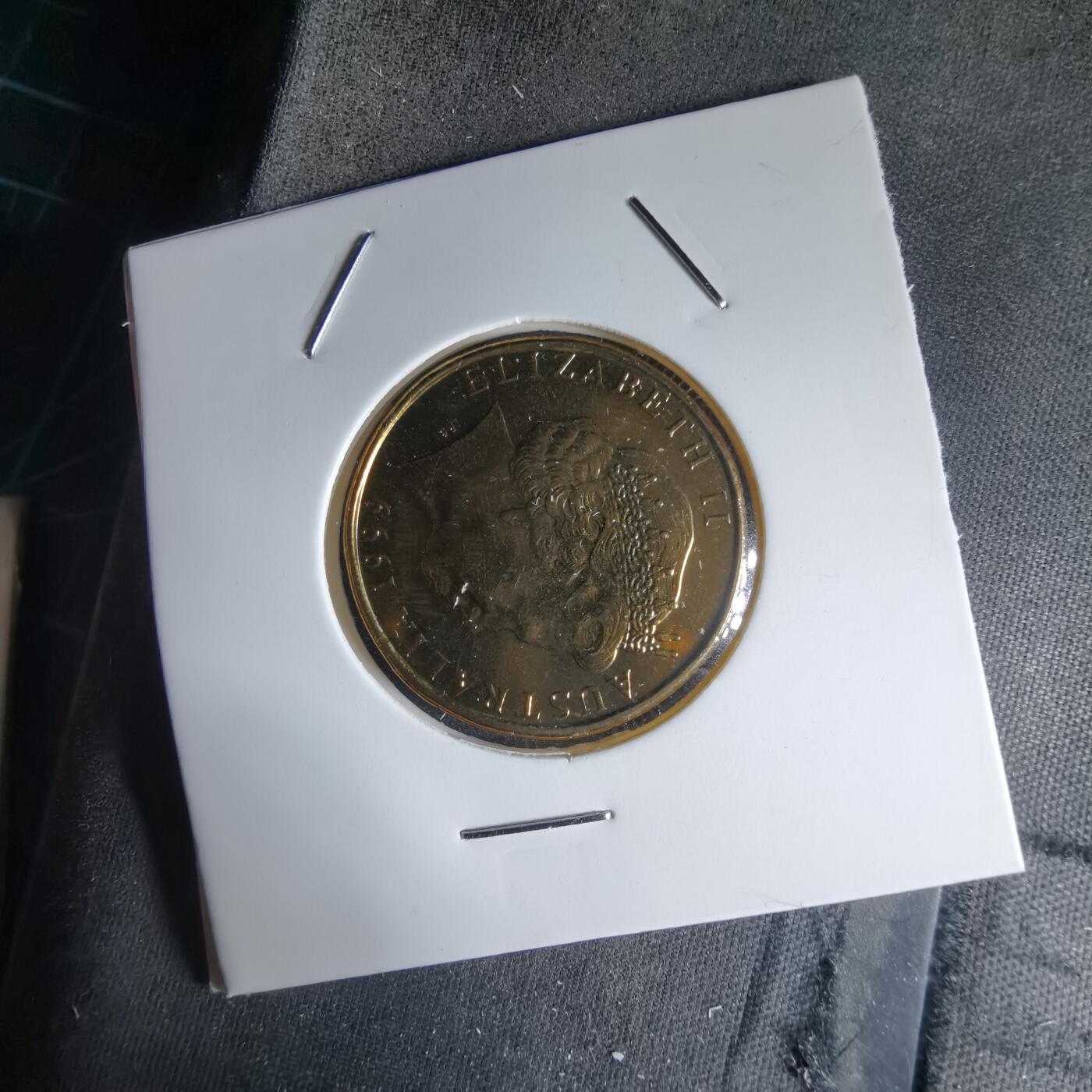 沼泽如烟--第988场 澳大利亚1999年一元纪念币