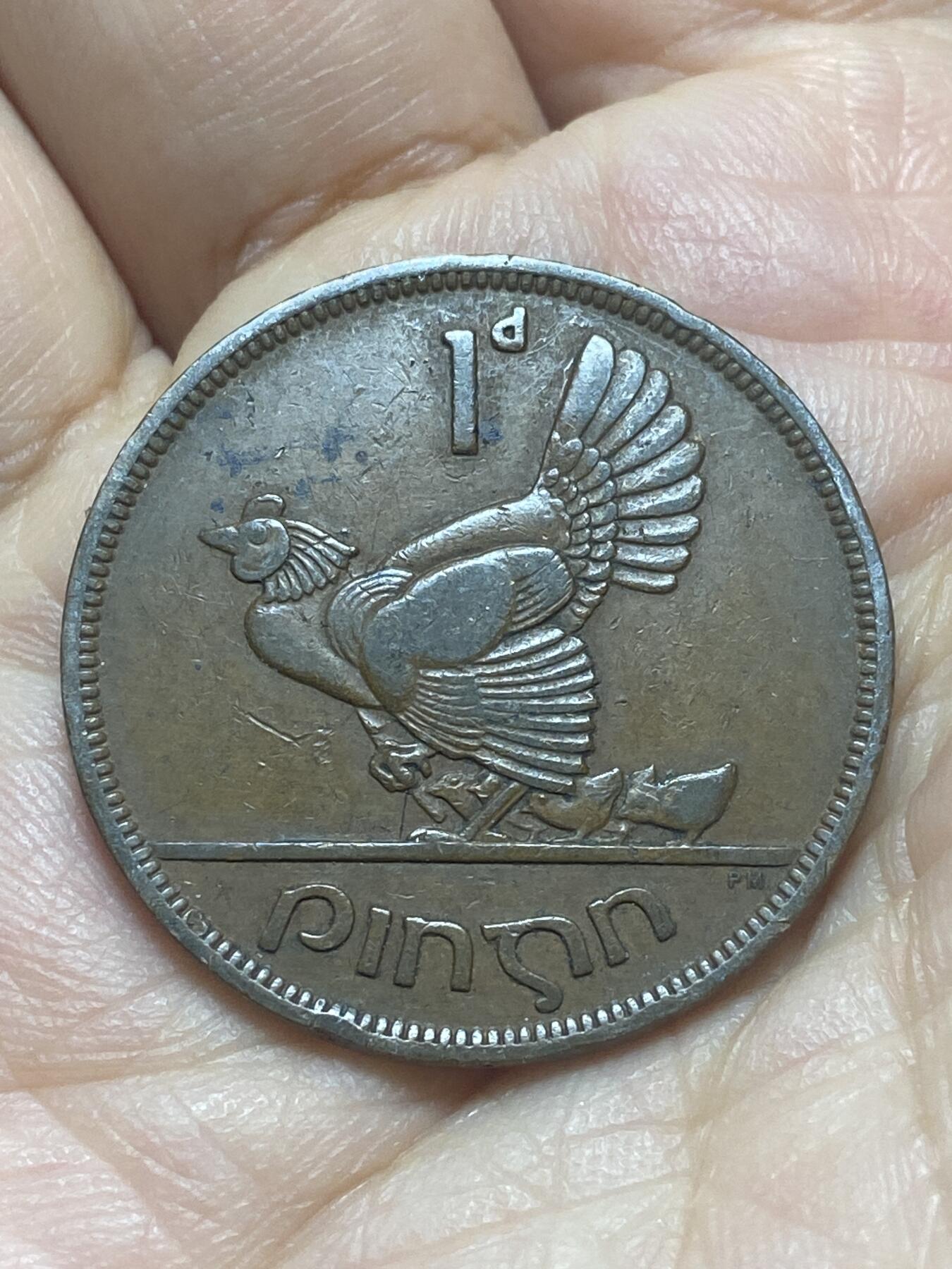 2026年第二十场(总第一百八十九场）外国好品散币场(免佣金) 爱尔兰🇮🇪1948年1便士(共和国时期第一套)