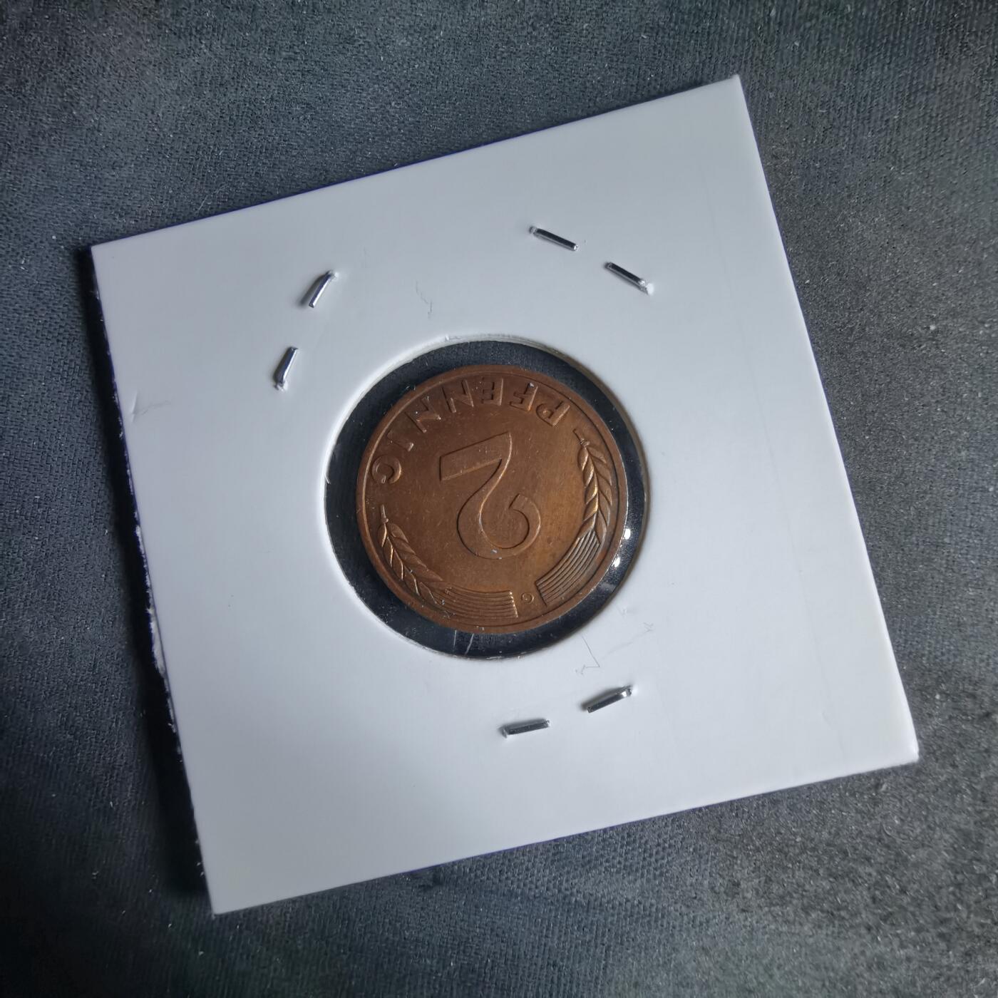 沼泽如烟--第988场 德国1970年2芬尼