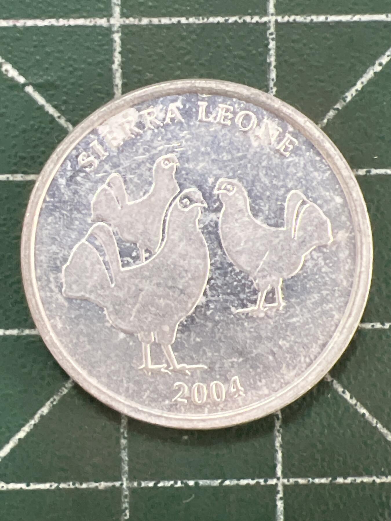 第1116  硬币专场 （无押金，捡漏，全场50包邮，偏远地区除外，接收代拍业务，本店十天发一次货） 塞拉利昂