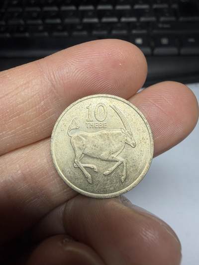 2025年集古藏今外币拍卖第二期-第5场—（总第305拍），可以寄存60天，满160元包邮。 - 1976年博茨瓦纳10分