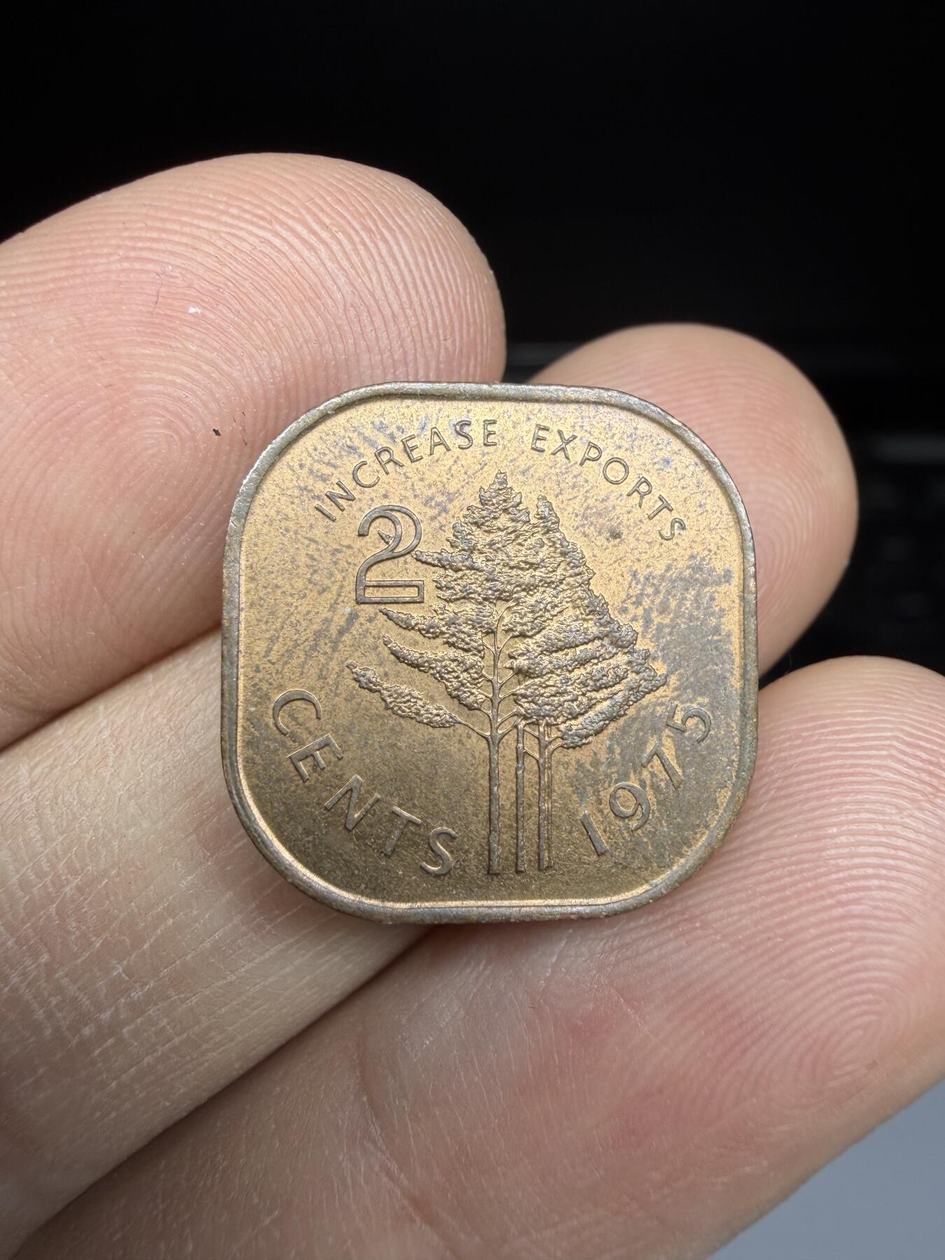 2025年集古藏今外币拍卖第二期-第5场—（总第305拍），可以寄存60天，满160元包邮。 1975年斯威士兰2分