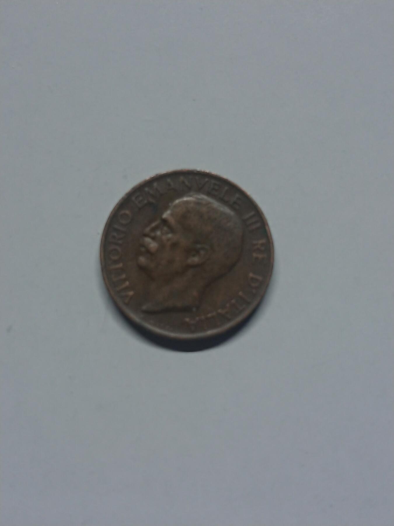 松南世界钱币——260205 意大利1921年5分铜币