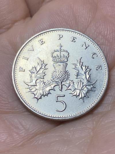 2026年第二十场(总第一百八十九场）外国好品散币场(免佣金) - 好品–英国🇬🇧1988年5便士(伊丽莎白二世中年高冠，大尺寸版)