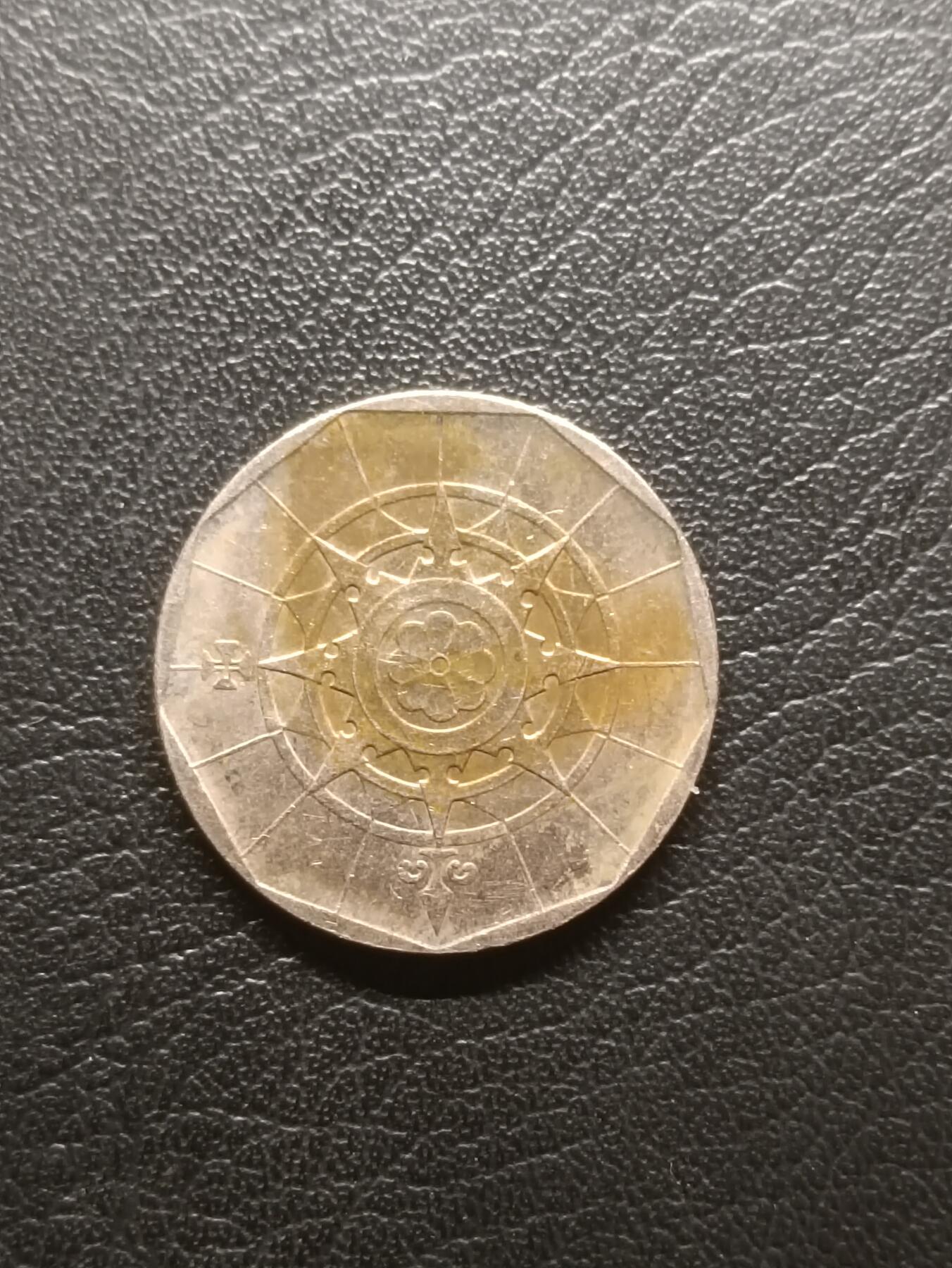 荟藏特别场次第一期——“社长的钢镚堆” 葡萄牙1987年20艾斯库多 小字面值版 白铜制