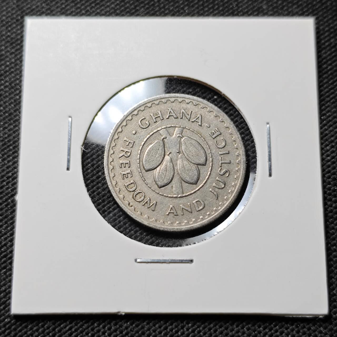 KK钱币收藏小铺  第394期  2月预留时间 周末发货 1975加纳10比塞瓦 