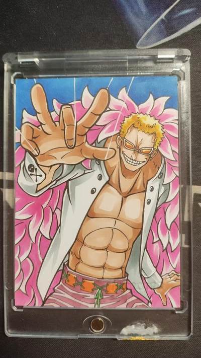 精品手绘--画师：蜘蛛--1/1--海贼王多弗朗明哥 - 精品手绘--画师：蜘蛛--1/1--海贼王多弗朗明哥