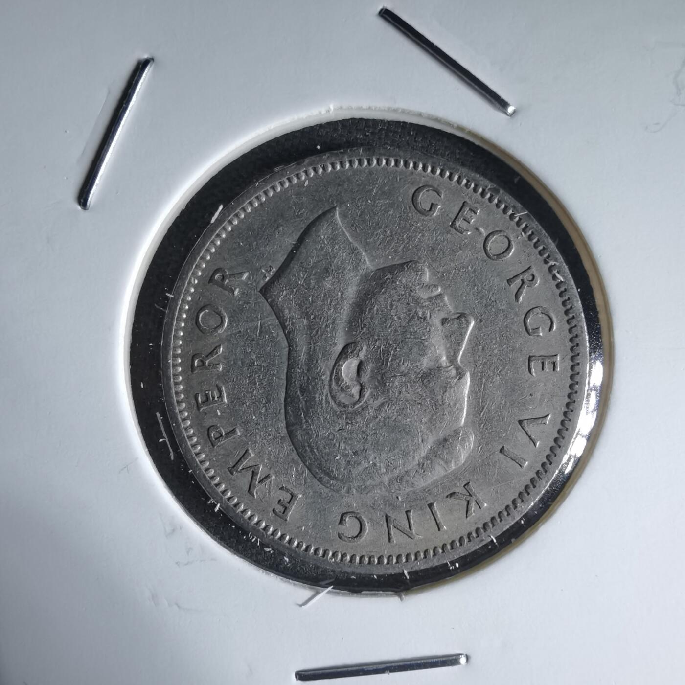 沼泽如烟--第988场 新西兰1947年1先令