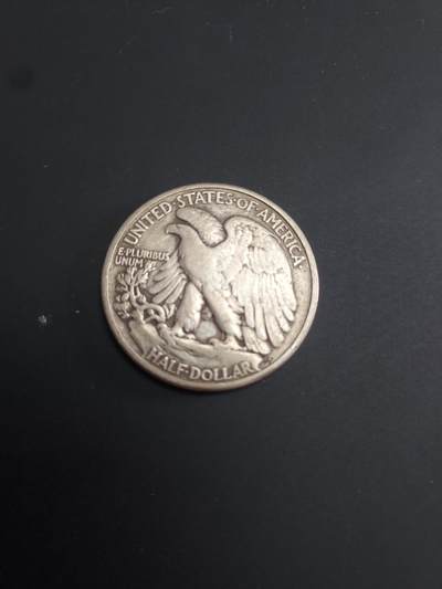 博彦收藏   2月9日 8点钱币专场 全场包邮 - 1943 美国半圆银币 12.3g 0.9银 